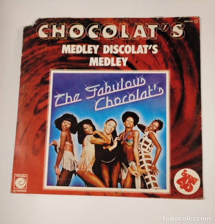 Discos de vinilo: CHOCOLATS-. - MEDLEY DISCOLAT S. - MAXI SINGLE. TDKDA42 - Foto 3
