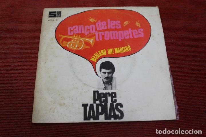 Discos de vinilo: LOTE 3 SINGLES PERE TAPIES - Foto 4
