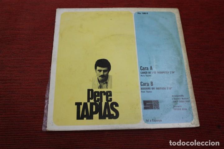 Discos de vinilo: LOTE 3 SINGLES PERE TAPIES - Foto 5