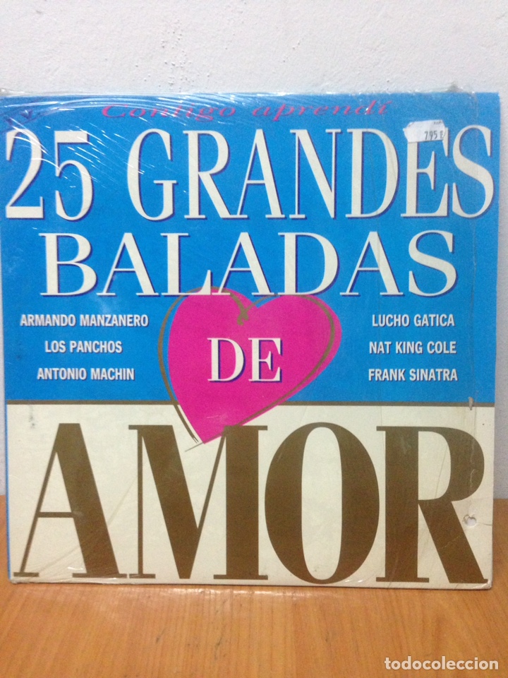 Discos de vinilo: 25 GRANDES BALADAS DE AMOR D - Foto 1