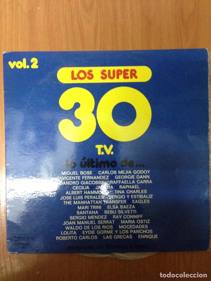 Discos de vinilo: Los s&uacute;per 30 - Foto 1