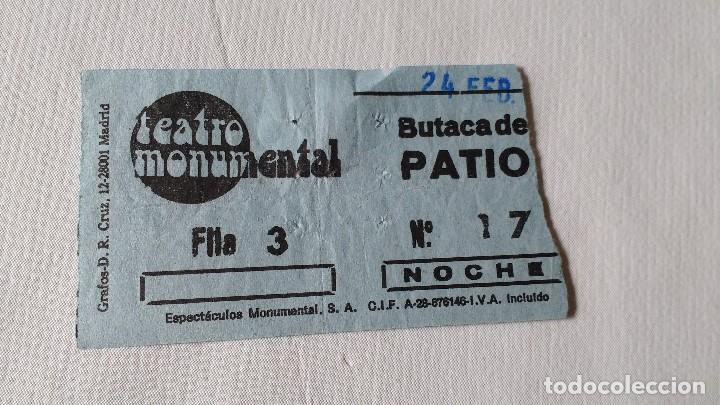 Discos de vinilo: ALBUM DEL CANTAUTOR CATALAN LLUIS LLACH, T&acute;ESTIMO + PROGRAMA Y TICKET - Foto 7