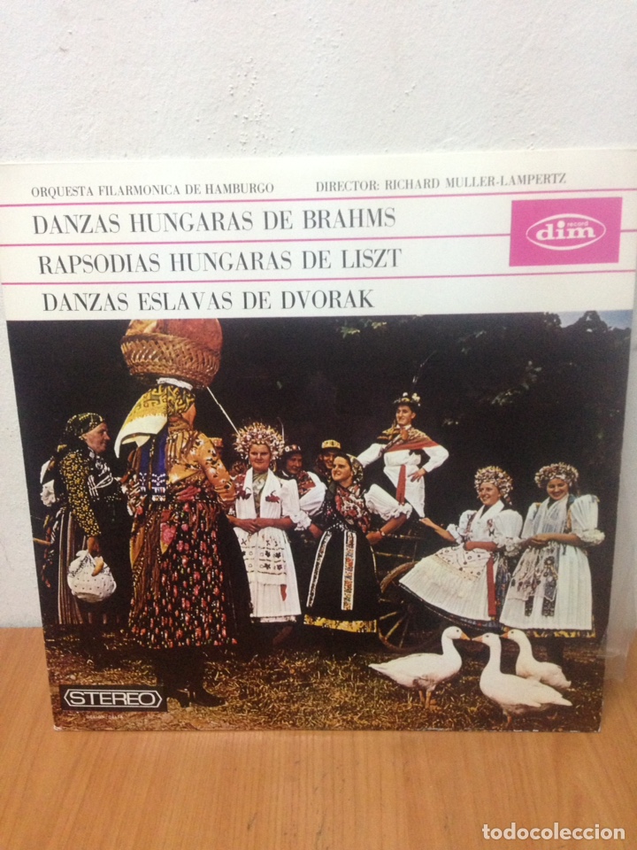 Discos de vinilo: Danzas h&uacute;ngaras de brahms - Foto 1