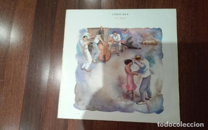 Discos de vinilo: Chris rea-lets dance.maxi espa&ntilde;a - Foto 1