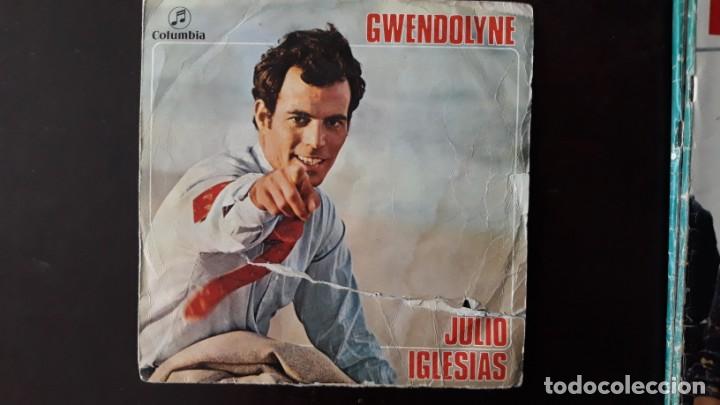 Discos de vinilo: JULIO IGLESIAS  GWENDOLYNE - Foto 1