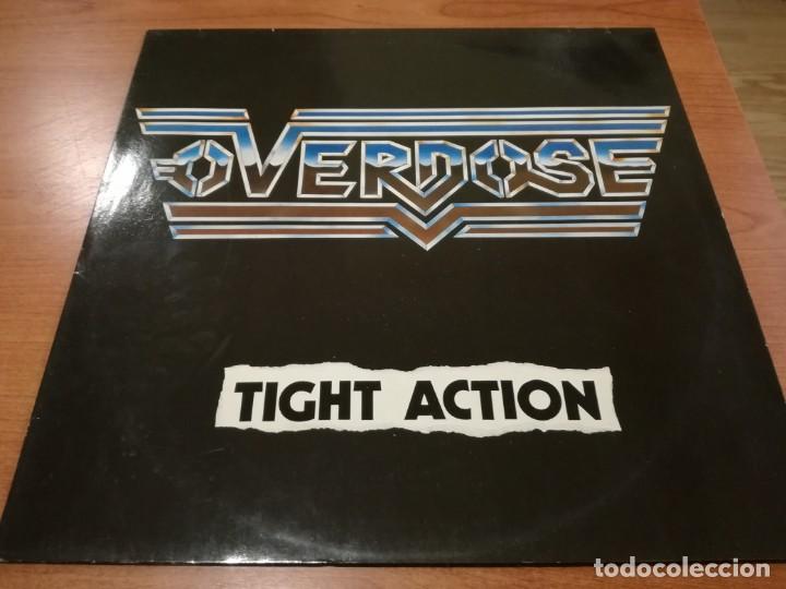 Discos de vinilo: LP Overdose - Tight Action - Foto 1