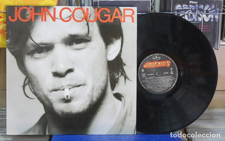 Discos de vinilo: John Cougar. Mercury 1986, ref. 814 995-1. LP - Foto 1