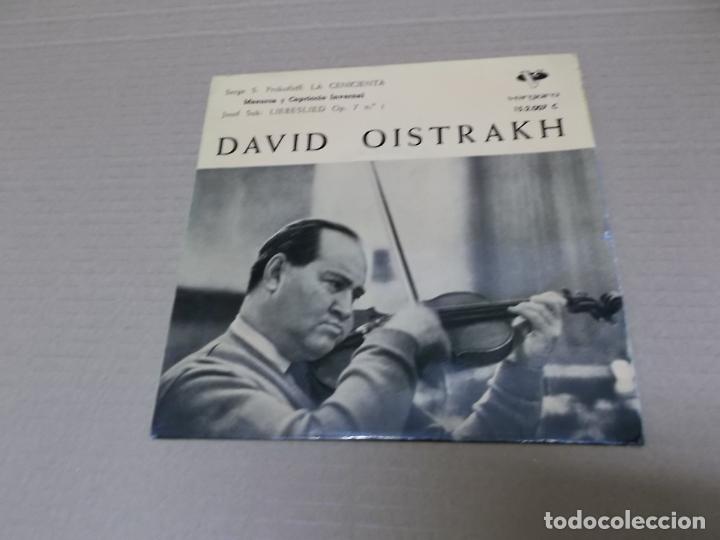 Discos de vinilo: DAVID OISTRAKH (EP) LA CENICIENTA A&Ntilde;O 1962 - Foto 1