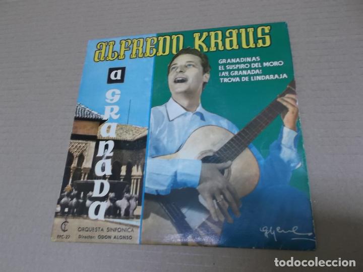 Discos de vinilo: ALFREDO KRAUS (EP) A GRANADA A&Ntilde;O 1960 - Foto 1