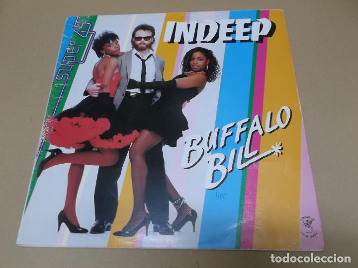 Discos de vinilo: INDEEP (MX) BUFFALO BILL (3 TRACKS) A&Ntilde;O 1983 - Foto 1
