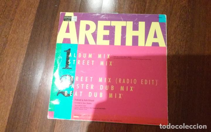 Discos de vinilo: Aretha franklin-jumpin jack flash.maxi - Foto 2