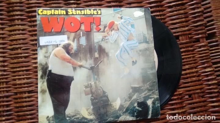 Disques de vinyle: SINGLE (VINILO) DE CAPTAIN SENSIBLE A&Ntilde;OS 80