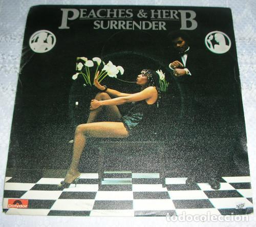 Discos de vinilo: Peaches & Herb &ndash; Surrender - SINGLE - Foto 1