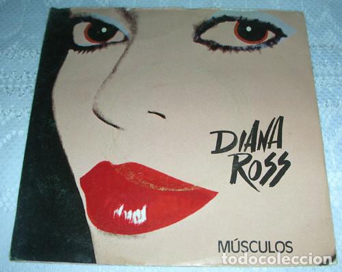Discos de vinilo: DIANA ROSS - MUSCULOS - SINGLE DE 1982 - Foto 1