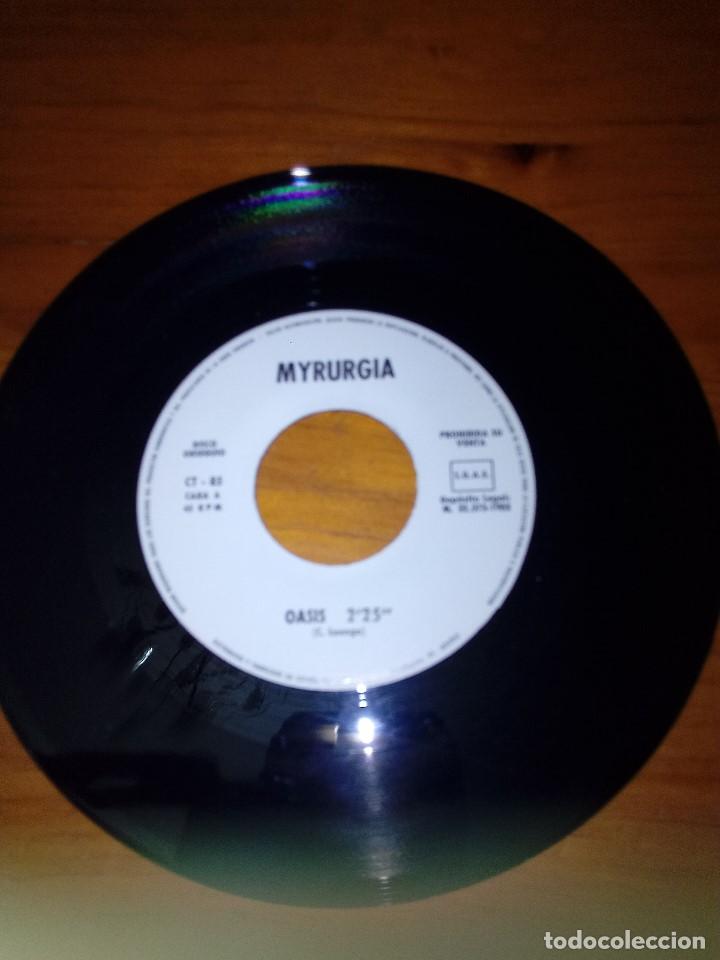 Discos de vinilo: OASIS. MYRURGIA. SIN FUNDA. SOLAMENTE EL DISCO. MB1 - Foto 1