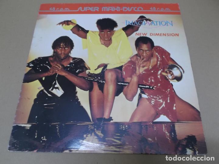Discos de vinilo: IMAGINATION (MX) NEW DIMENSION (2 TRACKS) A&Ntilde;O 1983 - Foto 1
