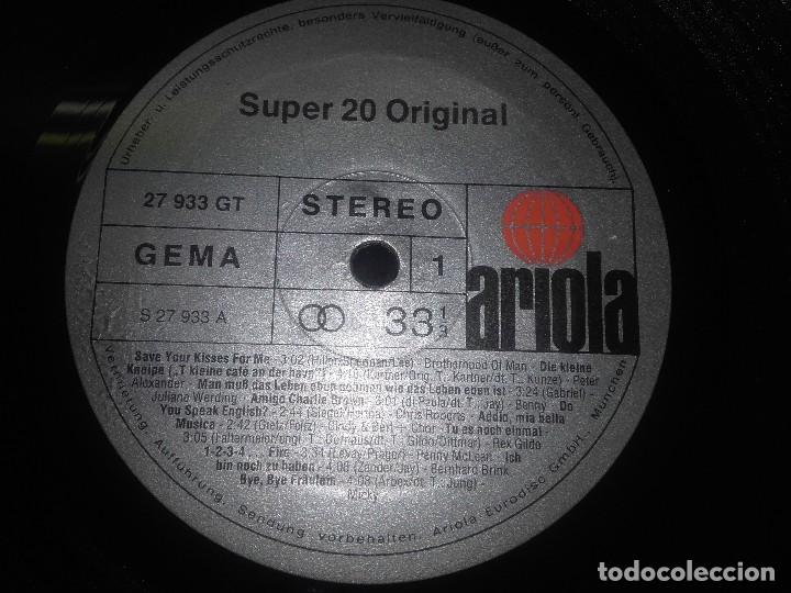 Discos de vinilo: SUPER 20 ORIGINAL - Foto 3