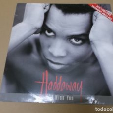 Discos de vinilo: HADDAWAY (MX) I MISS YOU (4 TRACKS) AÑO 1993 – EDICION U.K.
