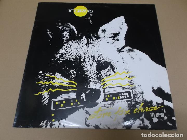 Discos de vinilo: ICARUS (MX) STONE FOR CHASE +2 TRACKS A&Ntilde;O 1987 - Foto 1