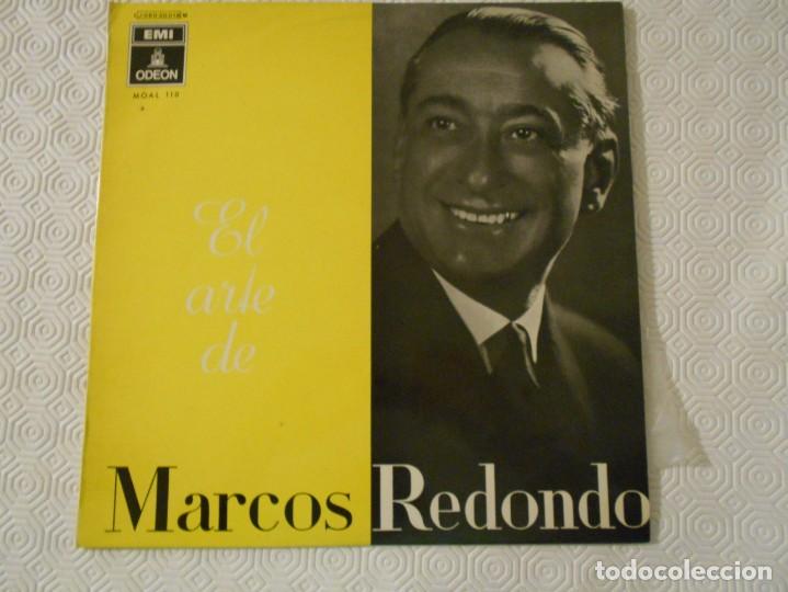 Discos de vinilo: EL ARTE DE MARCOS REDONDO. LP DE EMI ODEON. - Foto 1