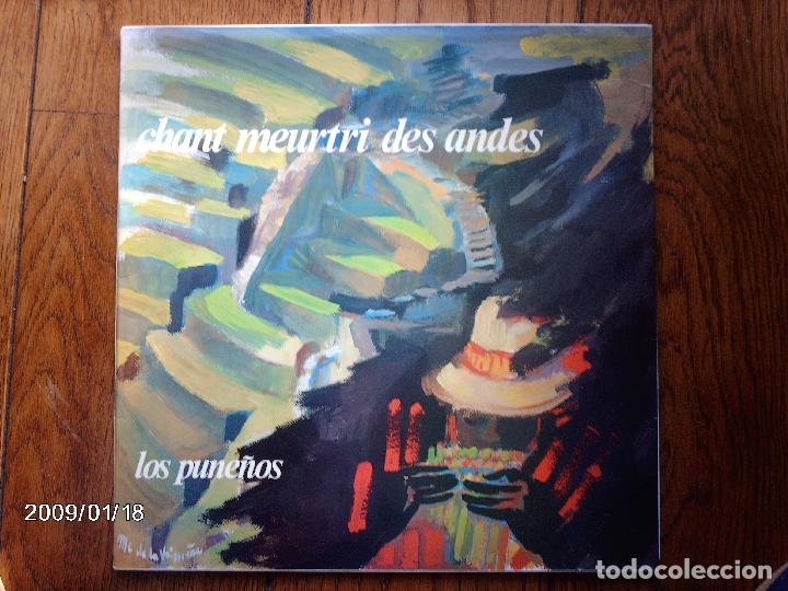 Disques de vinyle: los pune&ntilde;os  -  chant meurtri des andes