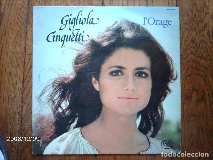 Gigliola Cinquetti L Orage Kaufen Vinyl Schallplatten Lp Mit Franzosischen Und Italienischen Liedern In Todocoleccion 136352938