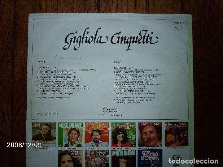 Discos de vinilo: gigliola cinquetti  -  l&acute;orage - Foto 2