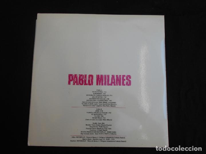 Discos de vinilo: PABLO MILANES // YO NO TE PIDO - Foto 2