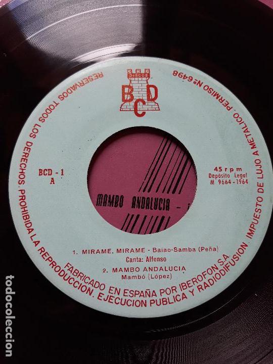 Discos de vinilo: Alfonso- mirame +3- ep bcd 1964 - Foto 3