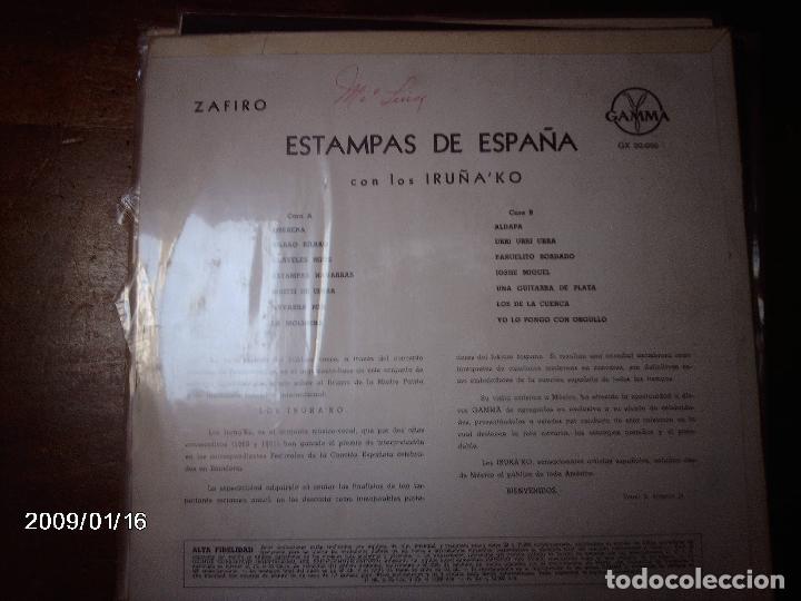 Discos de vinilo: los iru&ntilde;ako   -  estampas de espa&ntilde;a - Foto 2