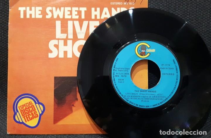 Discos de vinilo: THE SWEET HANDS - LIVE SHOW - SINGLE - 1976 - Foto 3
