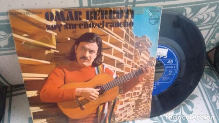 Discos de vinilo: SINGLE (VINILO) DE OMAR BERRUTI  A&Ntilde;OS 70 - Foto 1