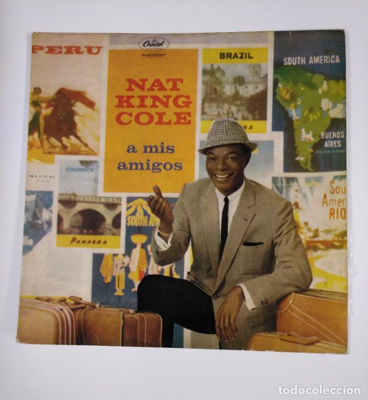 Discos de vinilo: NAT KING COLE. - A MIS AMIGOS. - LP. TDKDA45 - Foto 1