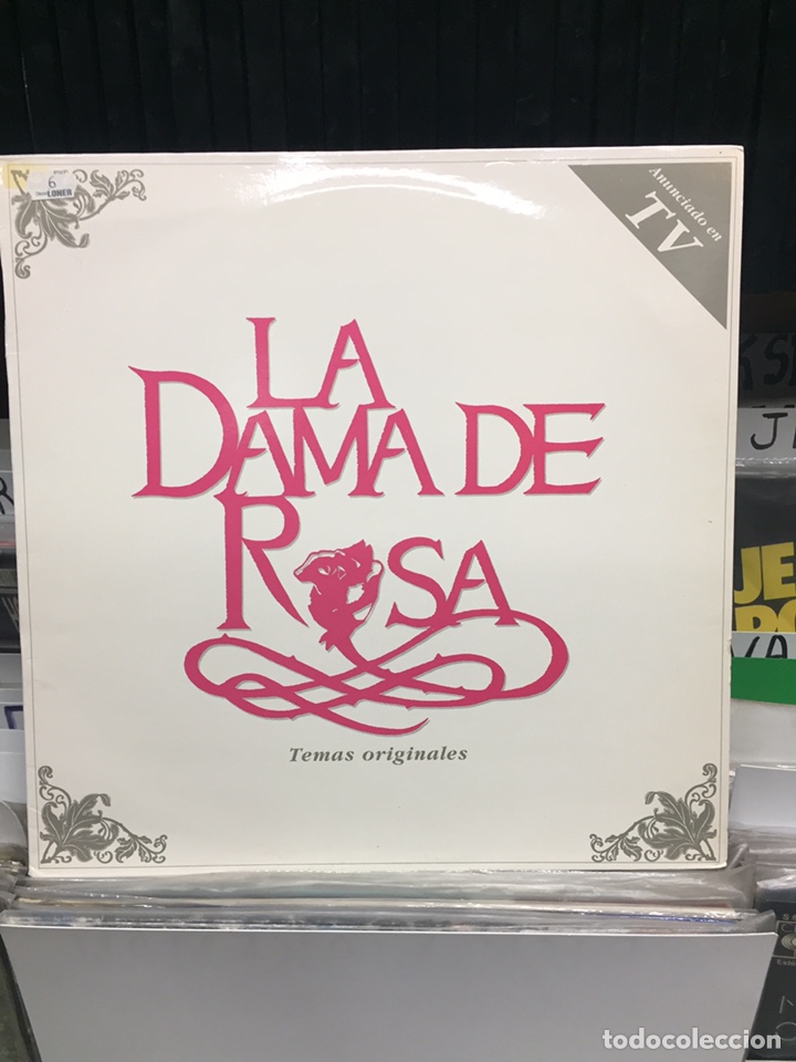 Discos de vinilo: La Dama de Rosa. Temas Originales - Foto 1