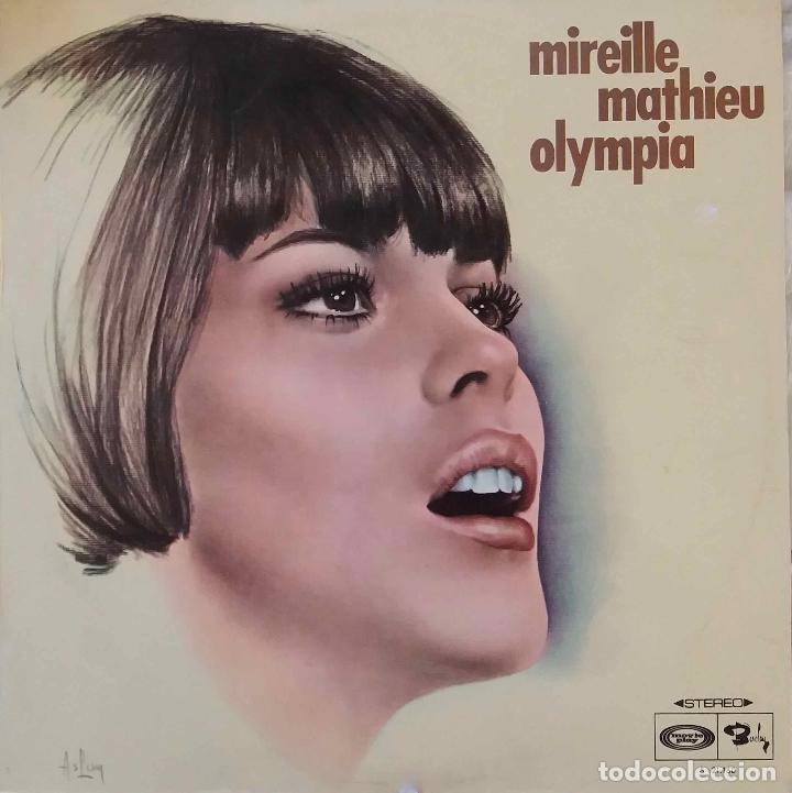 Discos de vinilo: MIREILLE MATHIEU, OLYMPIA. LP ESPA&Ntilde;A - Foto 1