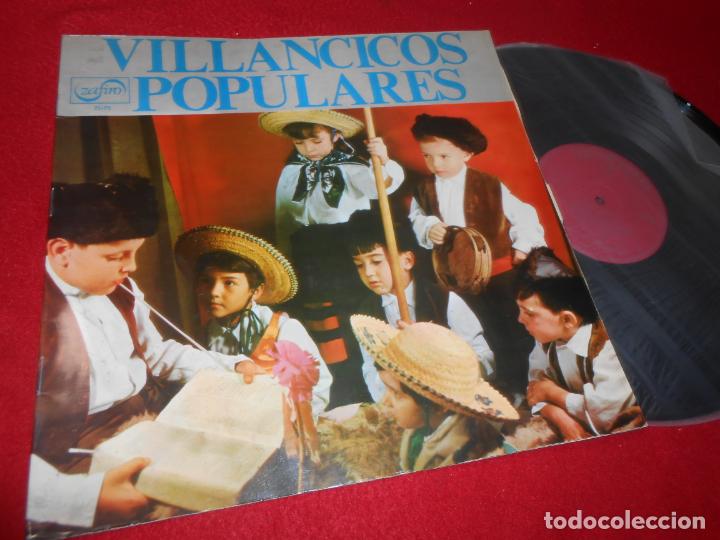 Discos de vinilo: ESCOLANIA DEL SANTISIMO SACRAMENTO VILLANCICOS POPULARES LP 1964 ZAFIRO SPAIN CHOIR BOYS