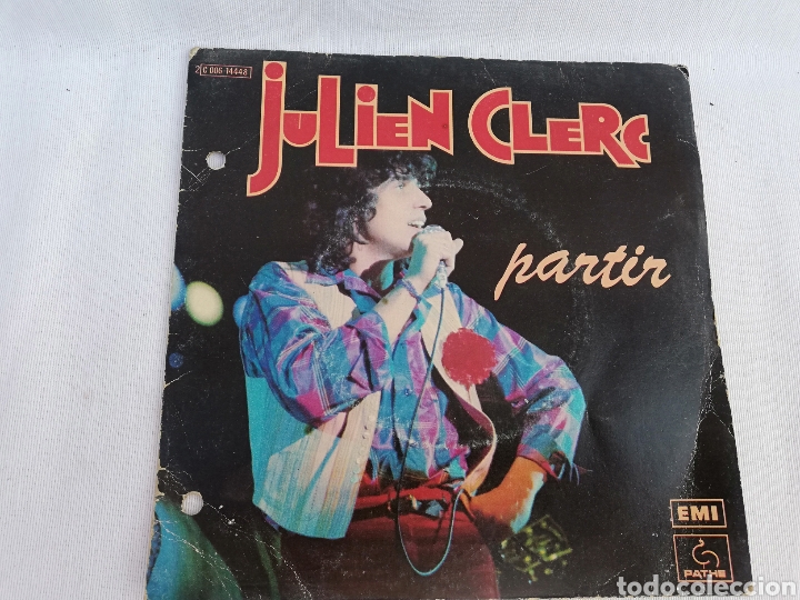 Discos de vinilo: JULIEN CLERC. PARTIR.ANGELE.1972 - Foto 1
