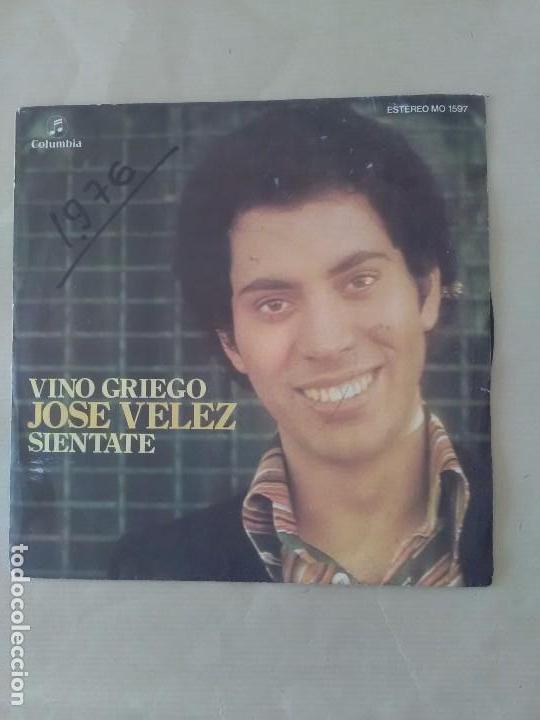 Discos de vinilo: SINGLE JOSE VELEZ - Foto 1