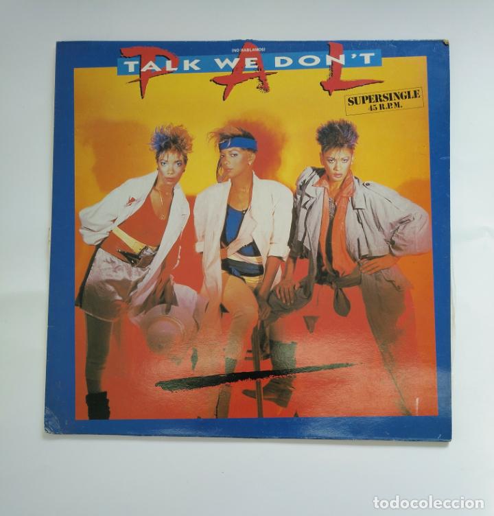 Discos de vinilo: PAL. TALK WE DONT. MAXI-SINGLE. TDKDA47 - Foto 1