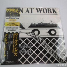Discos de vinilo: VINILO EDICIÓN JAPONESA DEL LP DE MEN AT WORK BUSINESS AS USUAL - VER CONDICIONES DE VENTA