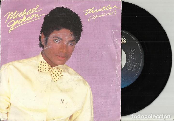 Discos de vinilo: MICHAEL JACKSON SINGLE THRILLER SPECIAL EDIT HOLANDA 1983 - Foto 1
