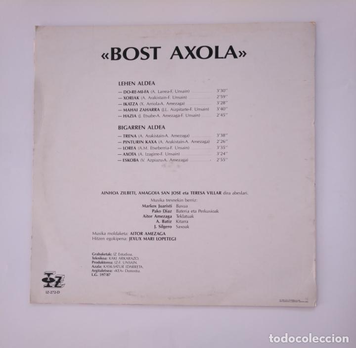 Discos de vinilo: BOST AXOLA. LEHEN ALDEA. LP. TDKDA48 - Foto 2