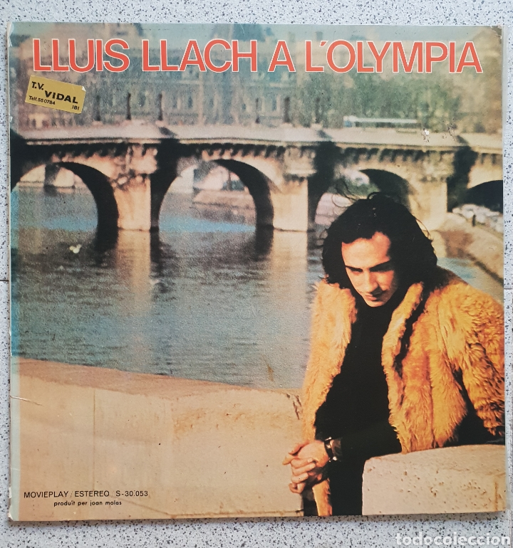 Discos de vinilo: LP LLUS LLACH A L  OLYMPIA - Foto 1