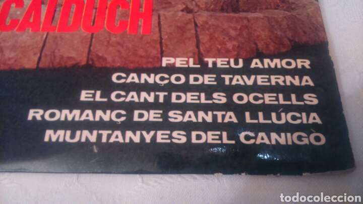 Discos de vinilo: RAMON CALDUCH. LP - Foto 3