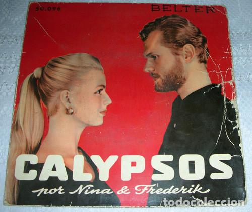 Discos de vinilo: NINA & FREDERIK - CALYPSOS - EP - Foto 1