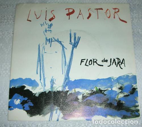 Discos de vinilo: Luis Pastor &ndash; Flor De Jara - SINGLE 1988 - Foto 1