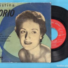 Discos de vinilo: CRISTINA JORIO - GONDOLIER + 3 EP 1959