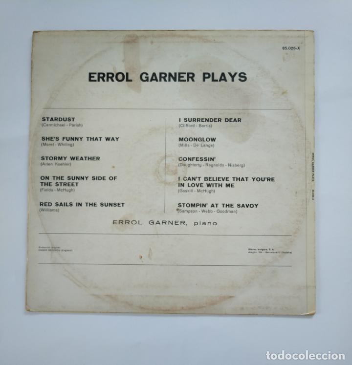 Discos de vinilo: ERROLL GARNER PLAYS. BACCAROLA. LP. TDKDA49 - Foto 2