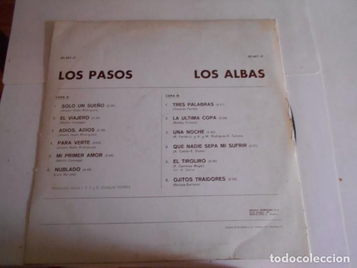 Discos de vinilo: LOS PASOS-LOS ALBAS-LP ESPA&Ntilde;OL 1972 - Foto 2