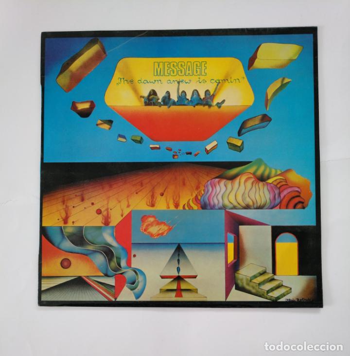 Discos de vinilo: MESSAGE.- THE DAWN ANEW IS COMIN. LP. TDKDA50 - Foto 1